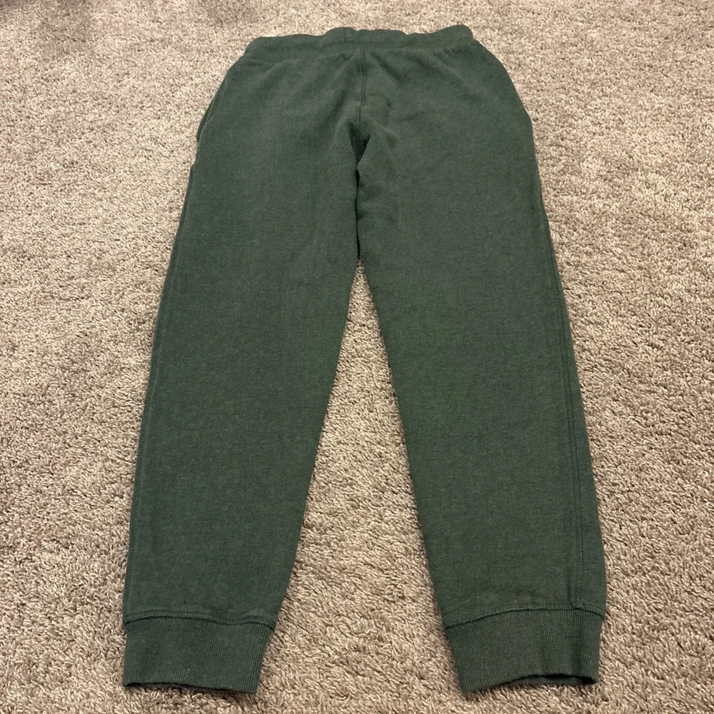 Superdry Mens Graphic Tracksuit Trousers Joggers Medium Green Cotton Drawstring